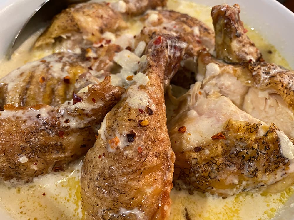 ジョージア料理「シュクメルリ」